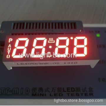 Red Oven Timer led Display,4-digit 0.56" Anode 7 Segment ,58*19mm